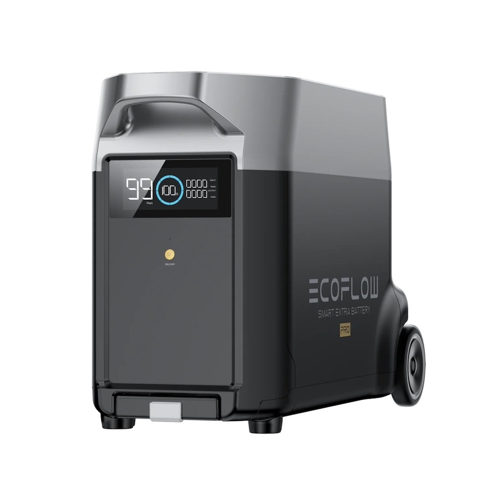 EcoFlow DELTA Pro Smart Extra Battery 3600Wh With PowerStream ...